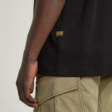 G-STAR Outlet Old Skool Logo T-Shirt Black