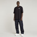 G-STAR Outlet QR Mini Maxi Boxy T-Shirt Black