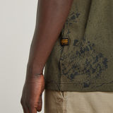 G-STAR Outlet Wash Allover T-Shirt Multi color
