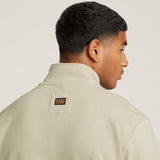 G-STAR Outlet Nifous Half Zip Sweater Beige