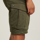 G-STAR Outlet Rovic Zip Regular Shorts Grey