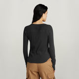 G-STAR Outlet Swedish Army Slim Top Black