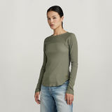 G-STAR Outlet Swedish Army Slim Top Green
