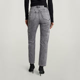 G-STAR Outlet Viktoria Utility High Straight Jeans Grey