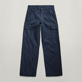 G-STAR Outlet Judee Cargo Low Waist Loose Jeans Dark blue