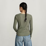 G-STAR Outlet Swedish Army Slim Top Green