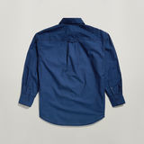 G-STAR Outlet Relaxed Denim Shirt Pocketless Dark blue