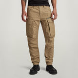 G-STAR Outlet Rovic Zip 3D Regular Tapered Pants Brown