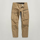 G-STAR Outlet Rovic Zip 3D Regular Tapered Pants Brown