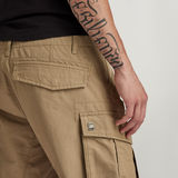 G-STAR Outlet Rovic Zip 3D Regular Tapered Pants Brown