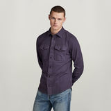 G-STAR Outlet Camisa Marine Slim Morado