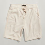 G-STAR Outlet Premium Core Sweat Shorts White