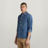 G-STAR Outlet Nimes Regular Shirt Medium blue
