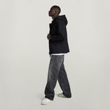 G-STAR Outlet Hooded Sherpa Jacket Black