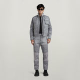 G-STAR Outlet Premium E 2 In 1 Vest + Biker Jacket Grey