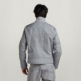 G-STAR Outlet Premium E 2 In 1 Vest + Biker Jacket Grey
