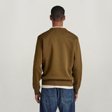 G-STAR Outlet Sudadera Old School Logo Verde