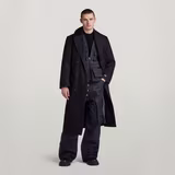 G-STAR Outlet GSRR Long Overcoat Dark blue