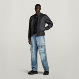 G-STAR Outlet Biker Jacket Black