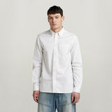 G-STAR Outlet One Pocket Regular Shirt White
