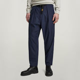 G-STAR Outlet Pleated Chino Belt Relaxed Dark blue