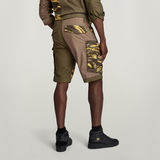 G-STAR Outlet Rovic Mix Zip Relaxed Shorts Green