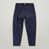 G-STAR Outlet Pleated Chino Belt Relaxed Dark blue