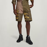 G-STAR Outlet Rovic Mix Zip Relaxed Shorts Green