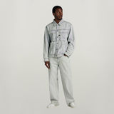 G-STAR Outlet Oversized Denim Jacket Light blue