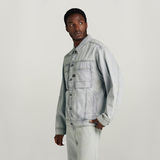 G-STAR Outlet Oversized Denim Jacket Light blue