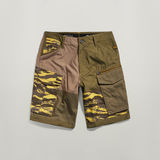 G-STAR Outlet Rovic Mix Zip Relaxed Shorts Green