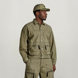 G-STAR Outlet Utility Coach Jacket Green