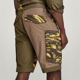 G-STAR Outlet Rovic Mix Zip Relaxed Shorts Green