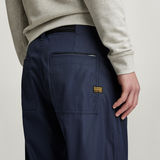 G-STAR Outlet Pleated Chino Belt Relaxed Dark blue