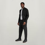 G-STAR Outlet Engineered Knitted Bomber Black