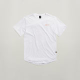 G-STAR Outlet Back Graphic Lash T-Shirt White