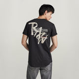 G-STAR Outlet Back Graphic Lash T-Shirt Black