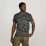 G-STAR Outlet Tiger Camo T-Shirt Multi color