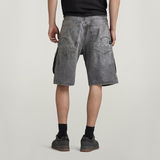 G-STAR Outlet Denim Cargo Loose Shorts Grey