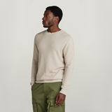 G-STAR Outlet Jersey Moss Knitted Blanco