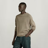 G-STAR Outlet Moss Knitted Sweater Green