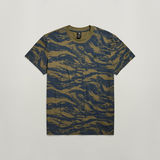 G-STAR Outlet Tiger Camo T-Shirt Multi color