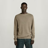 G-STAR Outlet Moss Knitted Sweater Green