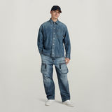 G-STAR Outlet Multi Pocket Cargo Relaxed Jeans Medium blue