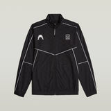 G-STAR Outlet Football Track Top Zip Thru Black