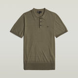 G-STAR Outlet Polo Knitted Marrón