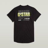 G-STAR Outlet Lash Back Graphic T-Shirt Black