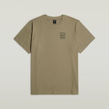 G-STAR Outlet Back Graphic Loose T-Shirt Green