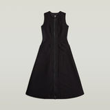 G-STAR Outlet Vestido Corset Flare Negro