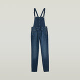 G-STAR Outlet Lynn High Waist Skinny Overall Dark blue